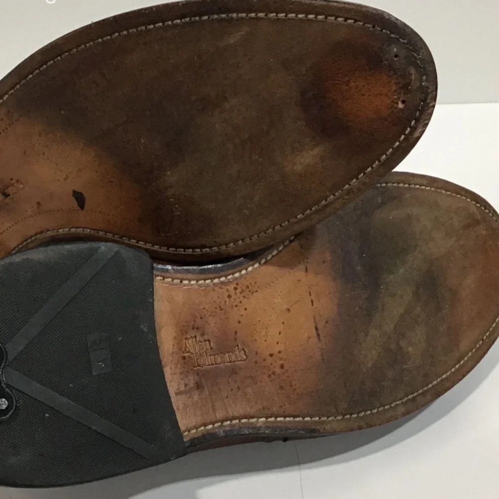 Men’s Allen Edmonds Newport Kiltie Tassel Loafer Chili Leather Size 12EEE